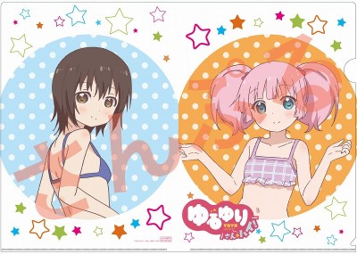 6-1【とらのあな】1-2巻連動 さん☆ハイ!クリアファイル